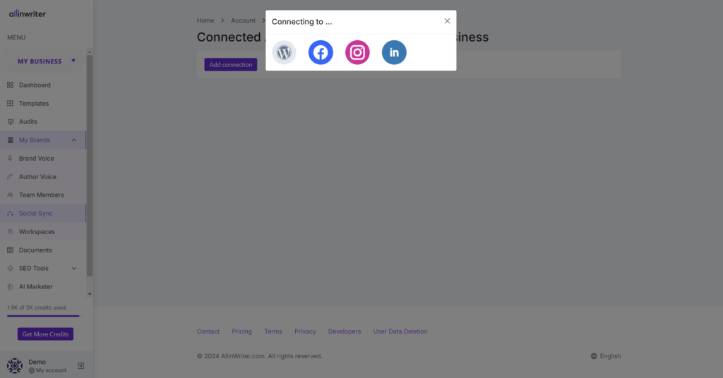 AI Marketer Integrations